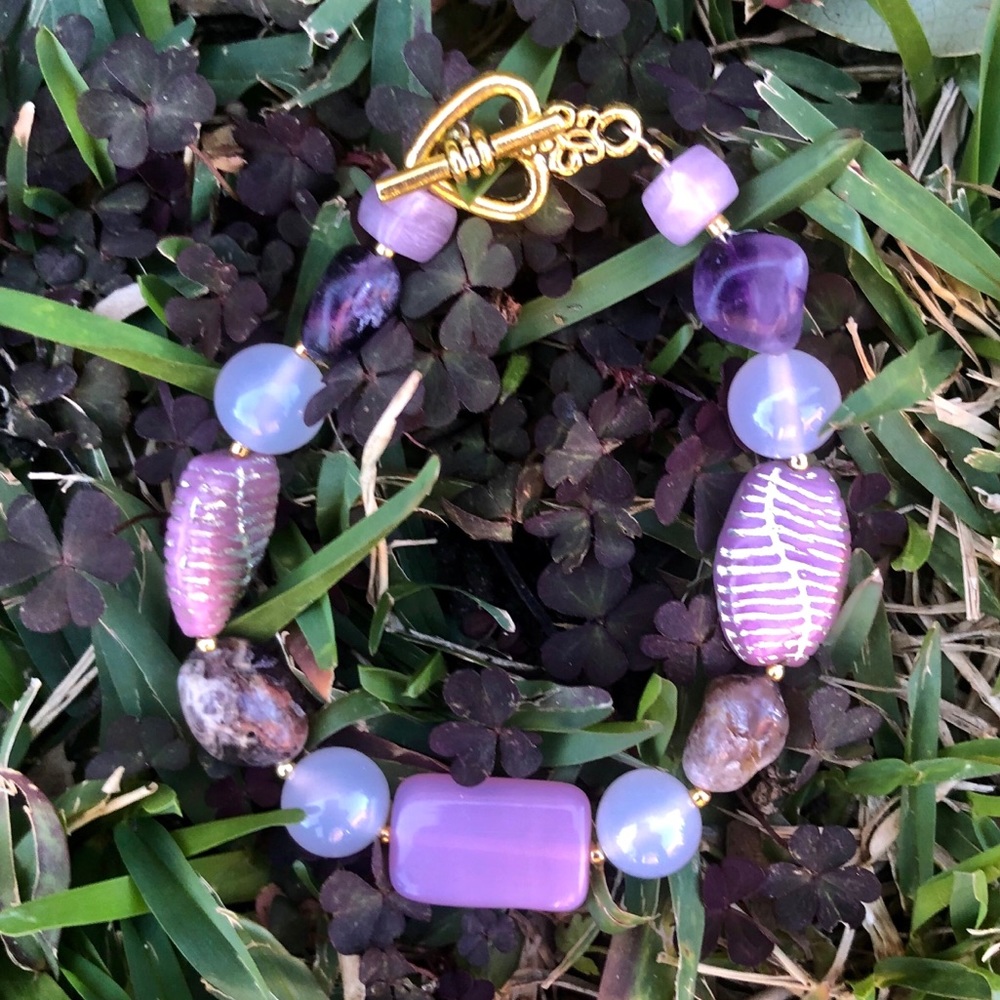 💥Rose Quartz Amethyst Bracelet💥